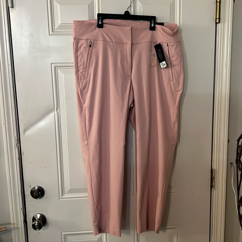 NWT Lane Bryant Rose Sexy Stretch Ankle Pant Size 20